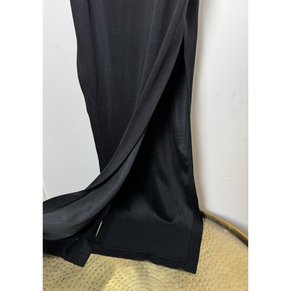 Vintage Nicole Bakti Rhinestone Formal Maxi Dress Sophisticated Glam Elegant L - Picture 2 of 8